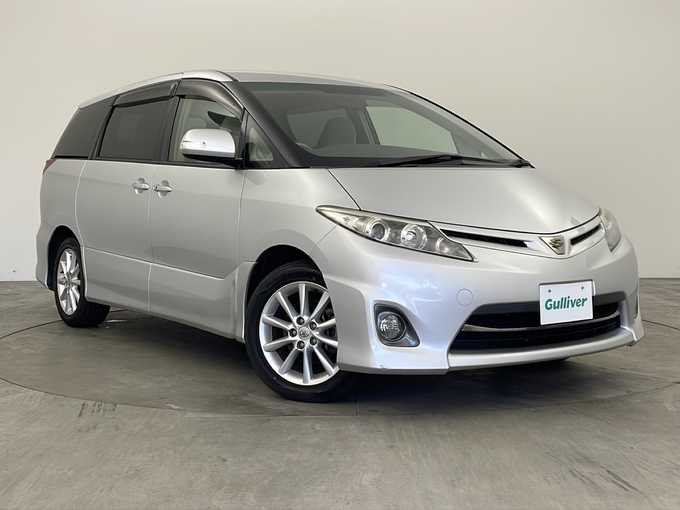 新着情報“エスティマ2．4アエラス Gエディション”2010年式シルバーM入荷しました！