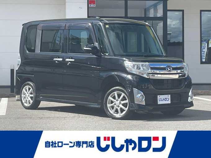 新着情報“タントカスタムX”2014年式ブラックマイカメタリック入荷しました！