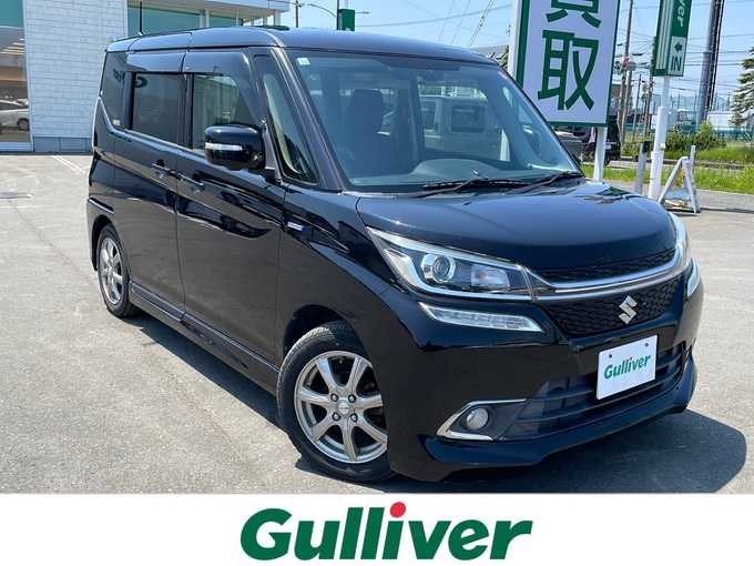 新着情報“ソリオバンディットハイブリッドMV デュアルカメラブレーキサポート装着車”2017年式スーパーブラックパール入荷しました！