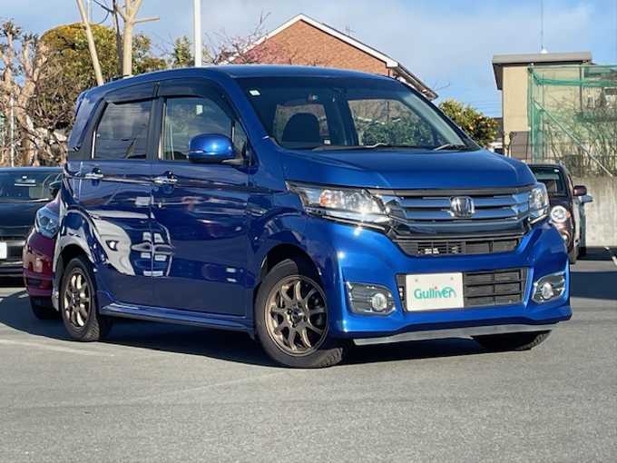 新着情報“Ｎ－ＷＧＮカスタムG・Lパッケージ”2016年式ブリリアントスポーティブルーメタリック2トーン入荷しました！