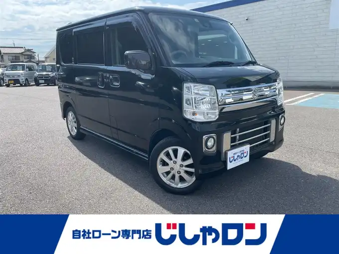 新着情報“エブリイワゴンPZターボ 標準ルーフ”2018年式ブルーイッシュブラックパール3入荷しました！