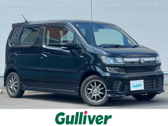 新着情報“ワゴンＲハイブリッドFZ セーフティパッケージ装着車”2018年式ブルーイッシュブラックパール3入荷しました！