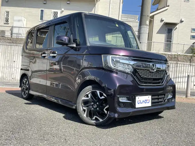 新着情報“Ｎ－ＢＯＸG・EXターボホンダセンシング”2017年式プレミアムベルベットパープル・パール入荷しました！
