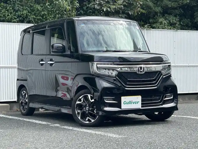 新着情報“Ｎ－ＢＯＸカスタムG・Lターボホンダセンシング”2018年式クリスタルブラックパール入荷しました！