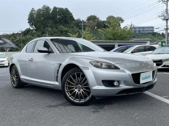 新着情報“ＲＸ－８タイプS”2003年式サンライトシルバーメタリック入荷しました！