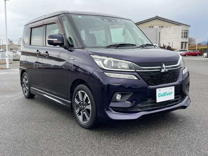 新着情報“デリカＤ：２カスタムハイブリッドMV”2018年式ミッドナイトバイオレットメタリック入荷しました！