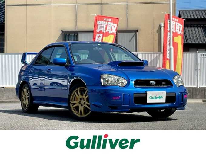 新着情報“インプレッサ ＷＲＸSTi”2003年式WRブルーマイカ入荷しました！