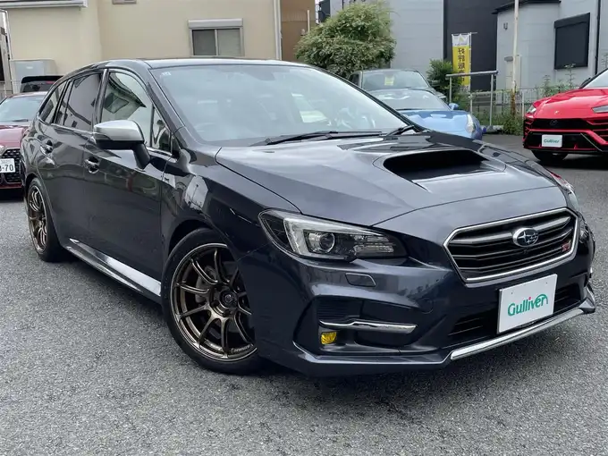 新着情報“レヴォーグ2．0STIスポーツアイサイト”2017年式ダークグレーメタリック入荷しました！