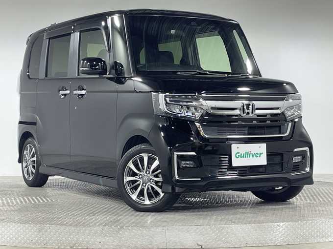 新着情報“Ｎ－ＢＯＸカスタムL”2021年式クリスタルブラックパール入荷しました！