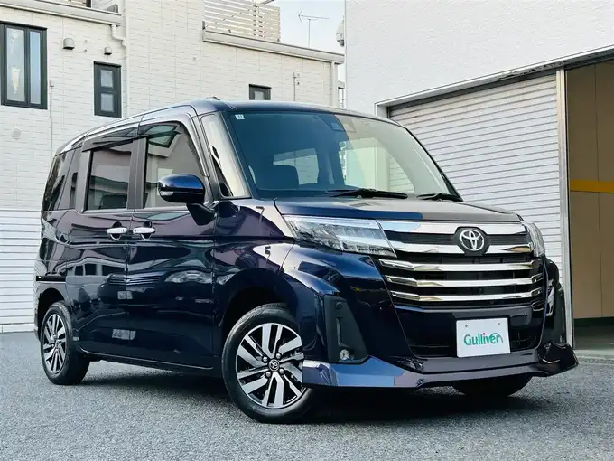 新着情報“ルーミーカスタムG”2025年式クールバイオレットクリスタルシャイン入荷しました！