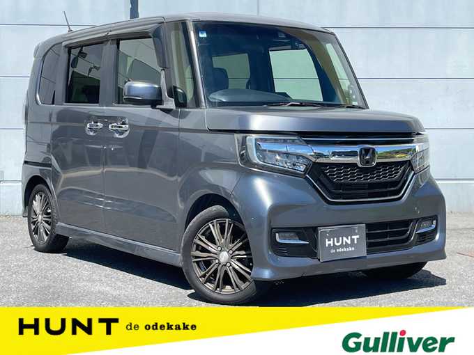 新着情報“Ｎ－ＢＯＸカスタムG・Lターボホンダセンシング”2018年式シャイニンググレーM入荷しました！