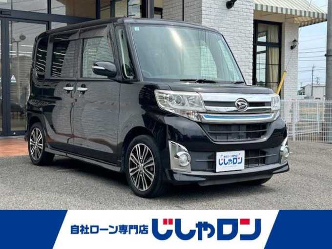 新着情報“タントカスタムRS”2015年式ブラックマイカメタリック入荷しました！