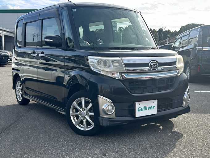 新着情報“タントカスタムX SA”2014年式ブラックマイカメタリック入荷しました！
