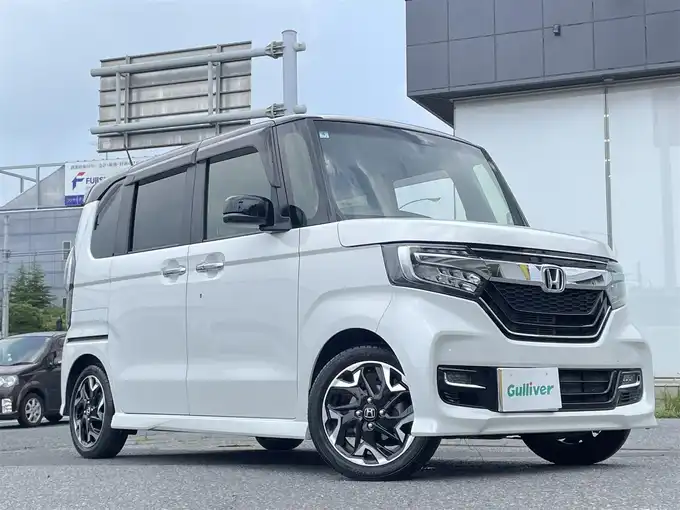 新着情報“Ｎ－ＢＯＸカスタムG・Lターボホンダセンシング”2020年式プラチナホワイトパール入荷しました！
