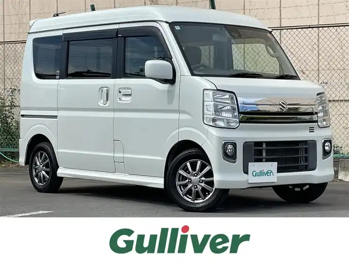 新着情報“エブリイワゴンJPターボ ハイルーフ”2018年式パールホワイト入荷しました！