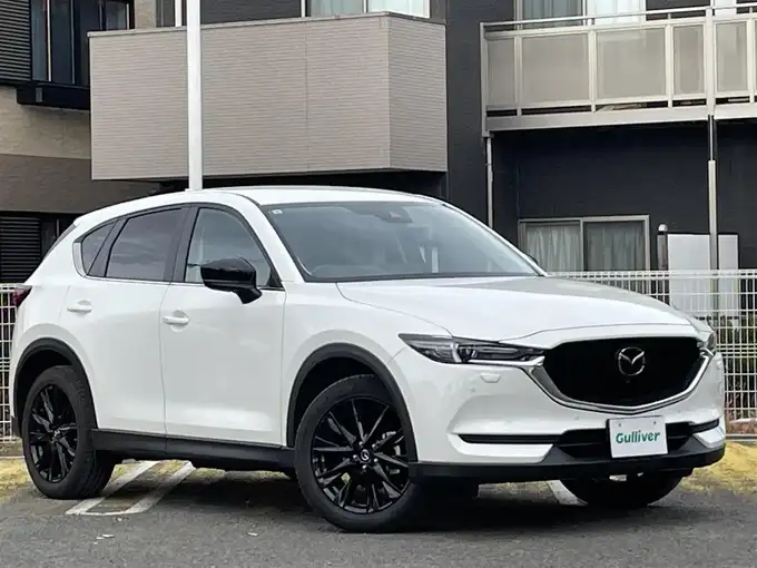 新着情報“ＣＸ－５25S ブラックトーンエディション”2021年式スノーフレイクホワイトパールマイカ入荷しました！