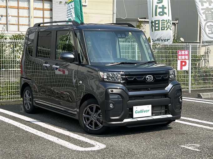 新着情報“タントファンクロス eco IDLE非装着車”2023年式クロムグレーメタリック入荷しました！