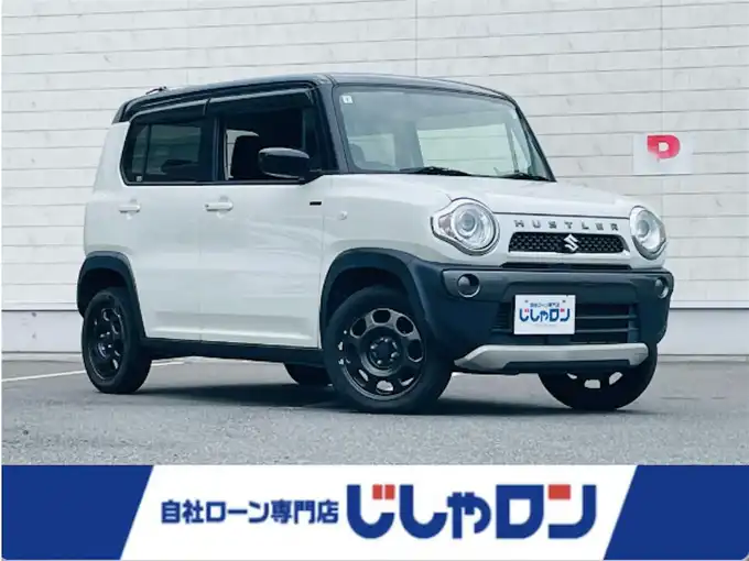 新着情報“ハスラーFリミテッド セットオプション装着車”2017年式ピュアホワイトパール/ブラック2トーン入荷しました！
