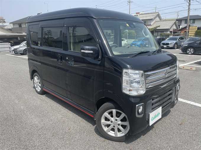 新着情報“エブリイワゴンPZターボスペシャル ハイルーフ”2018年式ブルーイッシュブラックパール3入荷しました！