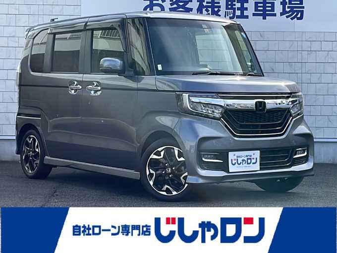 新着情報“Ｎ－ＢＯＸカスタムG・Lターボホンダセンシング”2017年式シャイニンググレーM入荷しました！