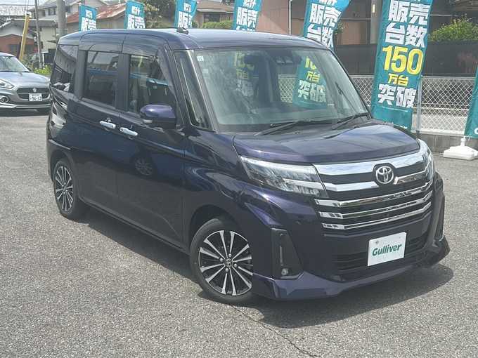 新着情報“ルーミーカスタムG－T”2021年式クールバイオレットクリスタルシャイン入荷しました！