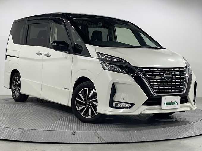 新着情報“セレナハイウェイスターV”2021年式ブリリアントホワイトパール 2トーン入荷しました！