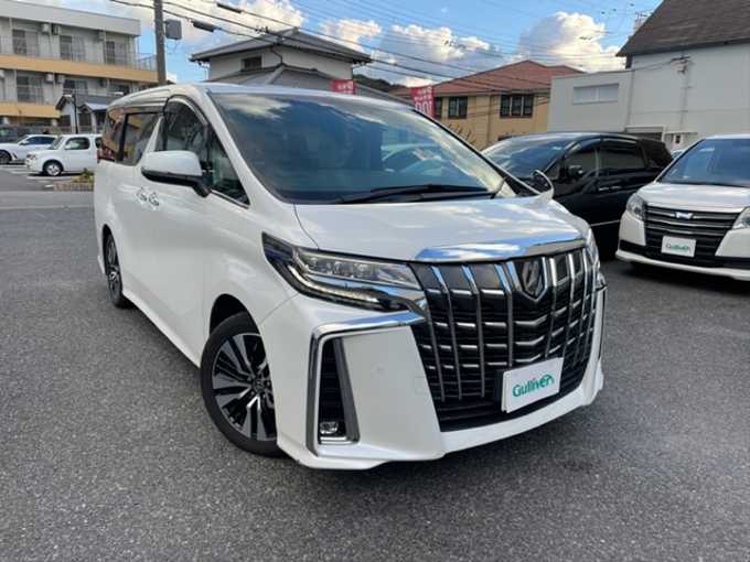 新着情報“アルファードS Cパッケージ”2019年式ホワイトパールクリスタルシャイン入荷しました！