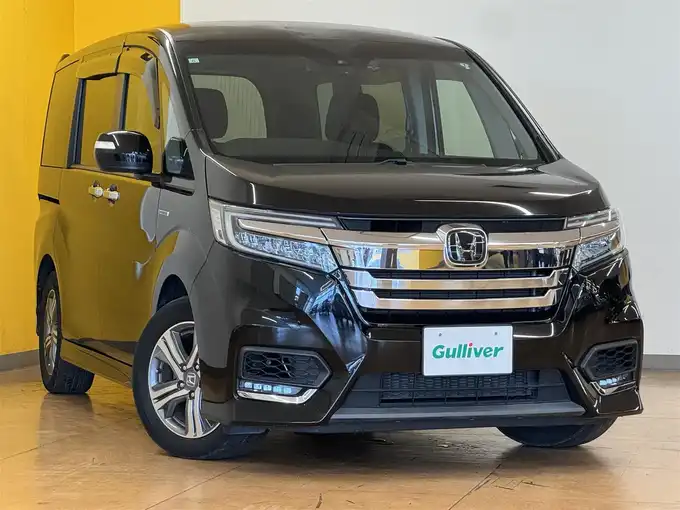新着情報“ステップワゴンスパーダスパーダハイブリッド G ホンダセンシング”2019年式プレミアムスパークルブラックパール入荷しました！