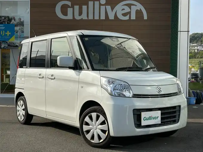 新着情報“スペーシアX（レーダーブレーキサポート装着車）”2014年式パールホワイト入荷しました！