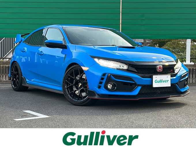 新着情報“シビックタイプR”2021年式レーシングブルーパール入荷しました！