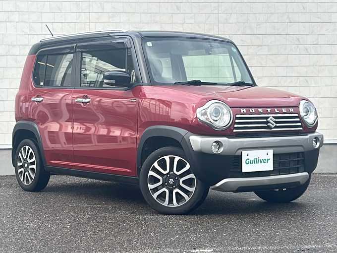 新着情報“ハスラーJスタイルⅡターボ”2017年式フェニックスレッドパール/ブルーイッシュブラックパール入荷しました！