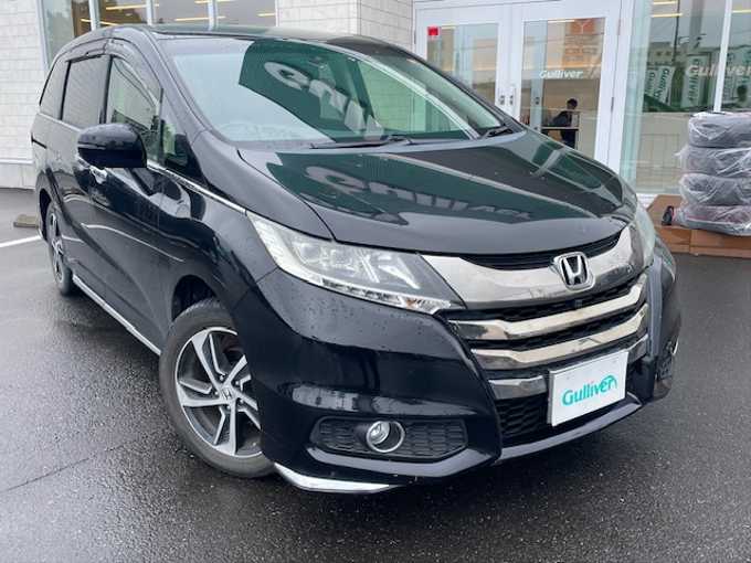 新着情報“オデッセイアブソルート・Xホンダセンシングアドバンスドパッケージ”2016年式クリスタルブラックパール入荷しました！