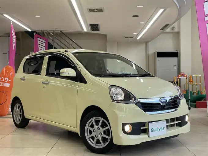 新着情報“プレオプラスG スマートアシストα”2014年式黄入荷しました！