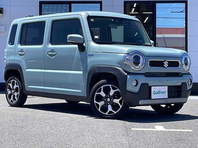 新着情報“ハスラーハイブリッドX”2020年式オフブルーM入荷しました！