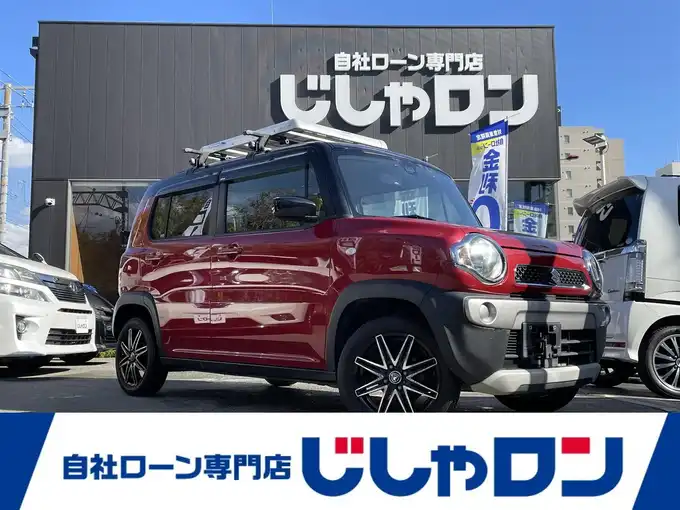 新着情報“ハスラーGセットオプション装着車”2015年式フェニックスレッドパール/ブルーイッシュブラックパール入荷しました！