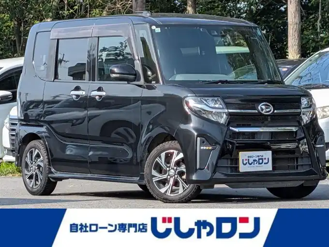 新着情報“タントカスタムX”2019年式ブラックマイカメタリック入荷しました！