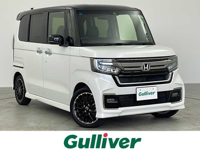 新着情報“Ｎ－ＢＯＸカスタムLターボ”2021年式プラチナホワイトパール入荷しました！