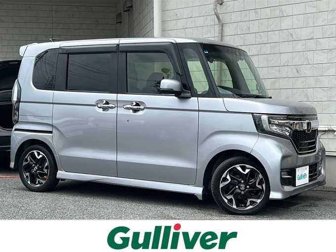 新着情報“Ｎ－ＢＯＸカスタムG・Lターボホンダセンシング”2019年式ルナシルバーM入荷しました！