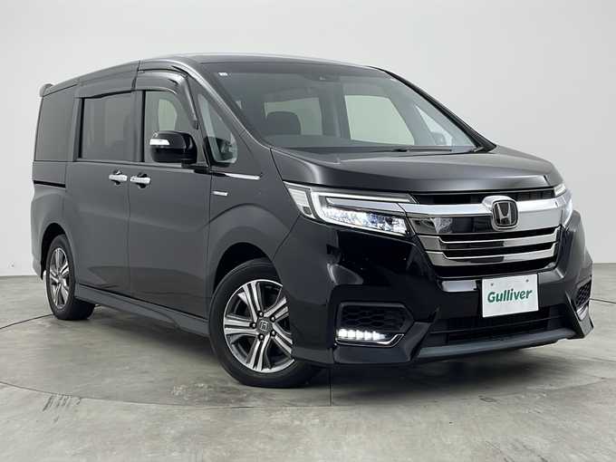 新着情報“ステップワゴンスパーダスパーダハイブリッド G ホンダセンシング”2018年式プレミアムスパークルブラックパール入荷しました！