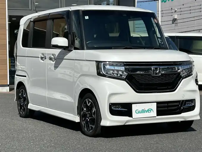 新着情報“Ｎ－ＢＯＸカスタムG・Lターボホンダセンシング”2020年式プラチナホワイトパール入荷しました！
