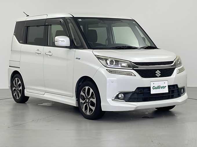 新着情報“ソリオバンディットハイブリッドMV デュアルカメラブレーキサポート装着車”2015年式ピュアホワイトP入荷しました！