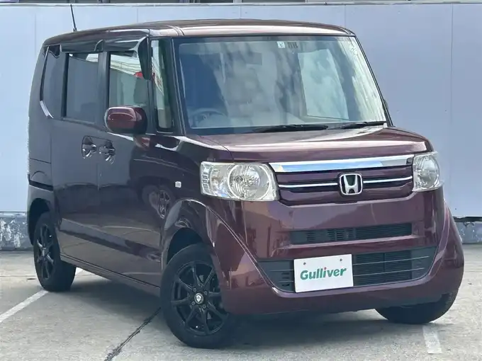 新着情報“Ｎ－ＢＯＸG”2015年式プレミアムディープロッソパール入荷しました！