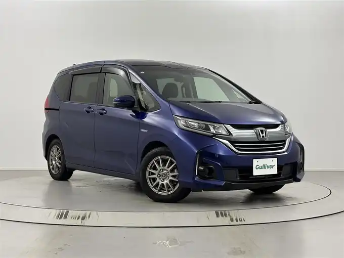 新着情報“フリードハイブリッドハイブリッド・Gホンダセンシング”2019年式コバルトブルーパール入荷しました！