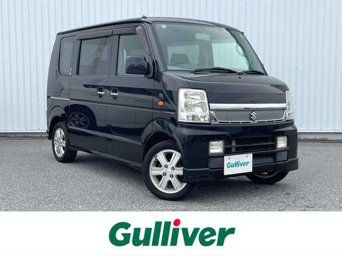 新着情報“エブリイワゴンPZターボスペシャル”2008年式ブルーイッシュブラックパール3入荷しました！