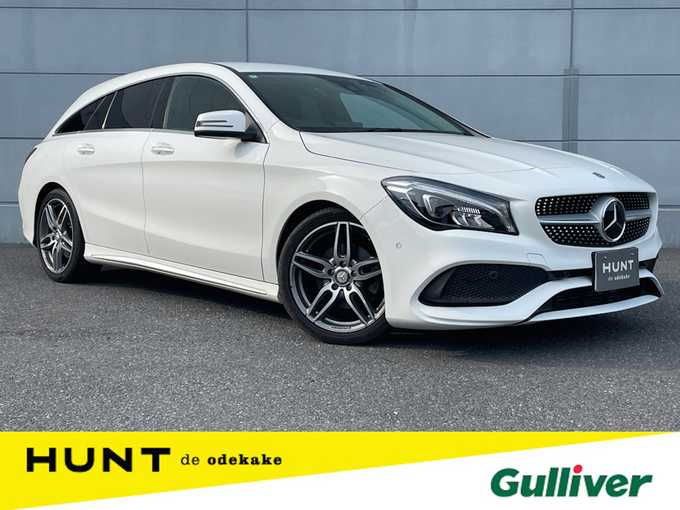 新着情報“ＣＬＡクラス シューティングブレークCLA180 シューティングブレーク AMG スタイル”2018年式白入荷しました！