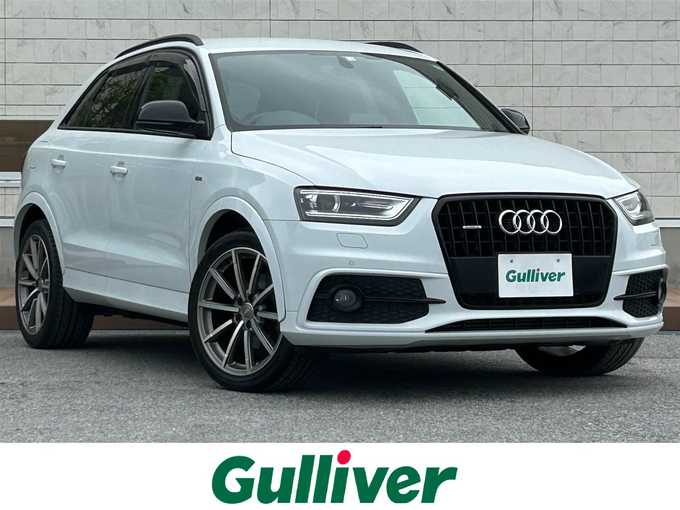新着情報“Ｑ３Sラインコンペティション”2014年式グレイシアホワイトメタリック入荷しました！