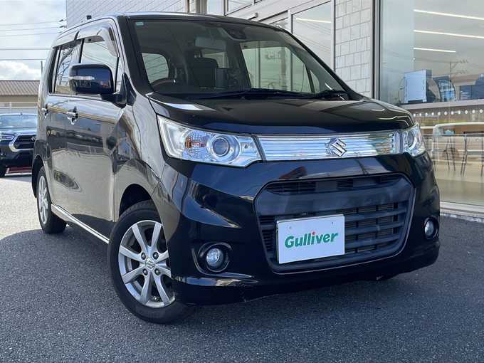 新着情報“ワゴンＲスティングレーX（レーダーブレーキサポート装着車）”2013年式黒入荷しました！