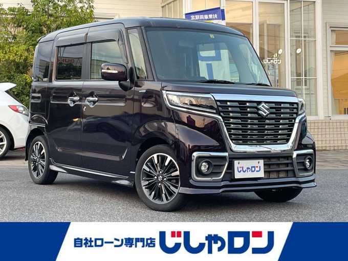 新着情報“スペーシアカスタムハイブリッドXS”2018年式ムーンライトバイオレットPM入荷しました！