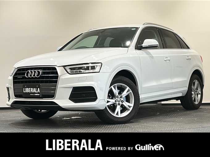 新着情報“Ｑ３2．0TFSIクワトロ180PS”2017年式グレイシアホワイトメタリック入荷しました！