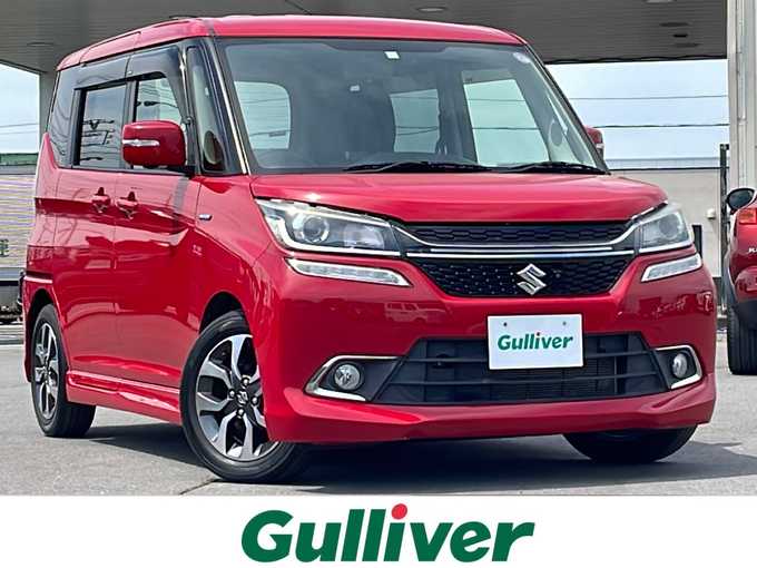 新着情報“ソリオバンディットハイブリッドMV デュアルカメラブレーキサポート装着車”2016年式ファーベントレッド入荷しました！